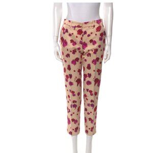 Michael Kors Floral Print Straight Leg Pants Size XS / US 2